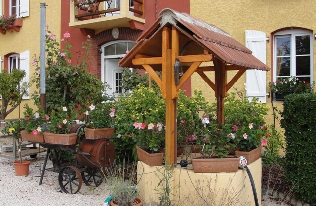 The charming inn with swimming pool