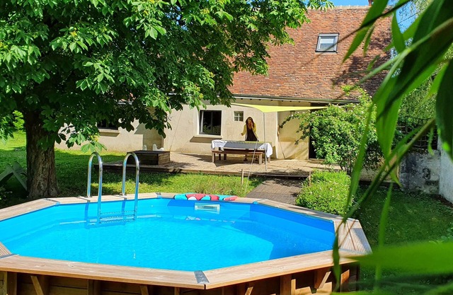 The cottage welcomes you near the castles of the Loire.