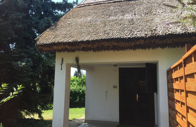 The Cottage with thatched reed rooftop