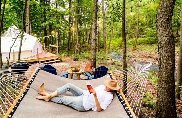 The Forest Belle Glamping at Bellfire in the Catskills