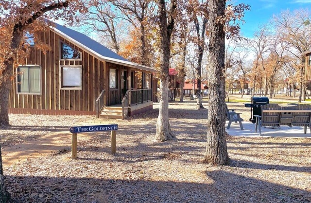 The Goldfinch Cabin (15 MIN to Magnolia & Baylor)