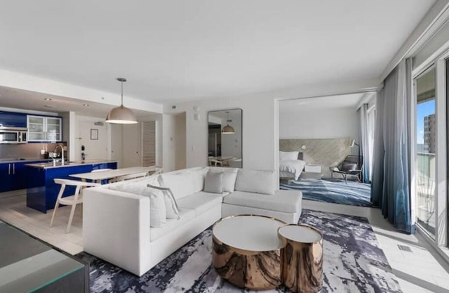 The Luxurious W hotel Residence Beachfront Condo Oasis