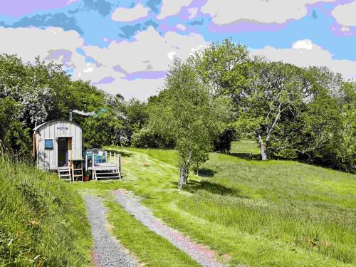 The Mallard Shepherd's Hut with Hot Tub