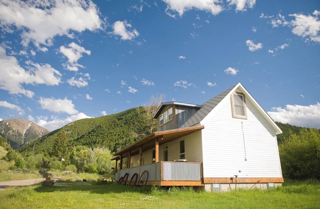 The Original Logs On The Inside Walls Make This A Cozy Montana Getaway.