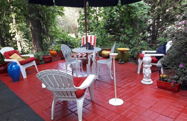 The Red Terrace Apartment.