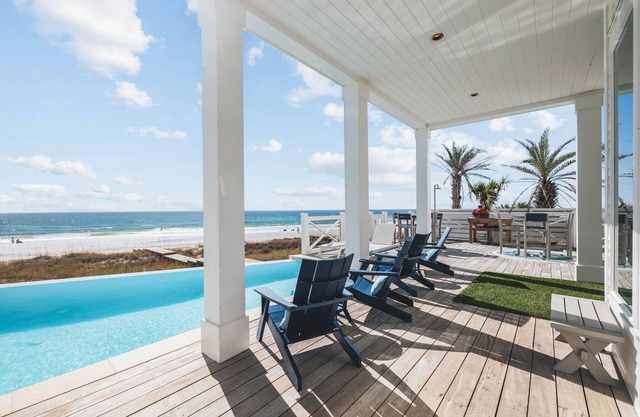 The Sand Castle | Gulf-Front | Infinity Pool | Private Beach Access | Sleeps 40