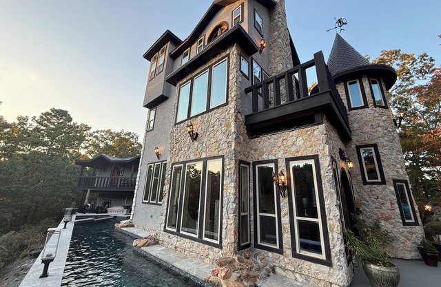 The Sorcerer Stone Lavash Castle With Lake Views