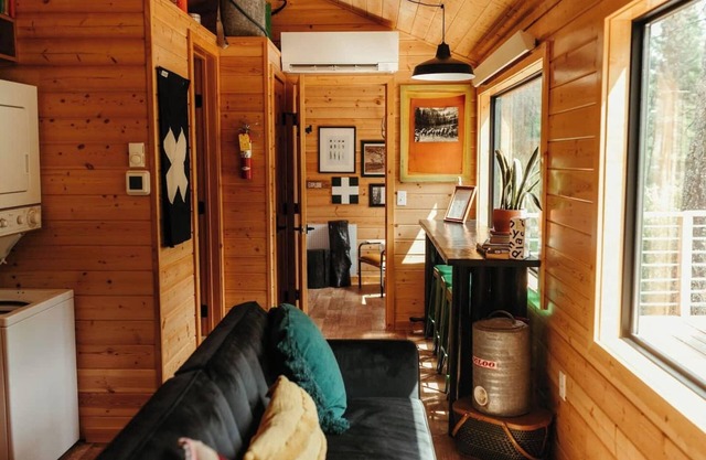 The TREE HAUS: A Montana Tiny Cabin Forest Retreat