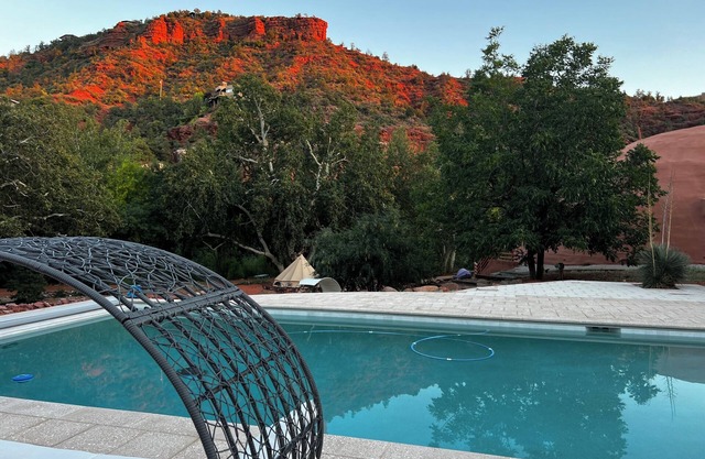 The Uzu Dome, Sedona architectural master piece on the vortex