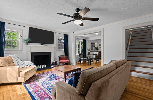 This beautiful home is in the historic Haymount district of Fayetteville.