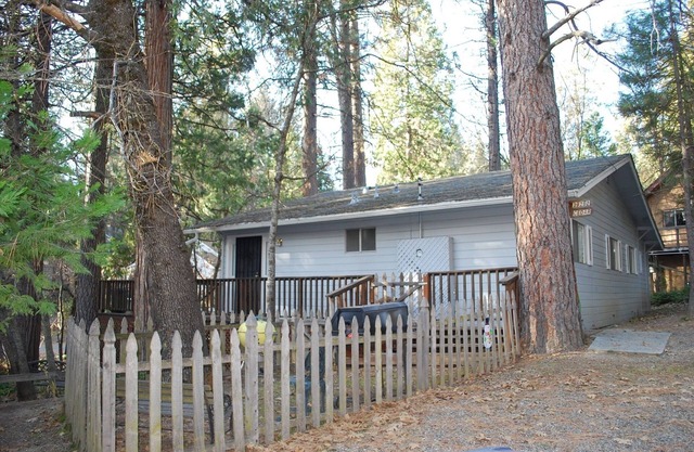 This cabin is located in Willow Cove