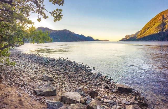 This homely vacation home welcomes you to Dirdal in the southwest of Norway.