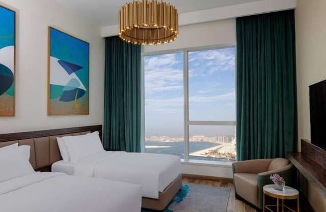 Three Bedroom Apartment Near Mina Seyahi Beach