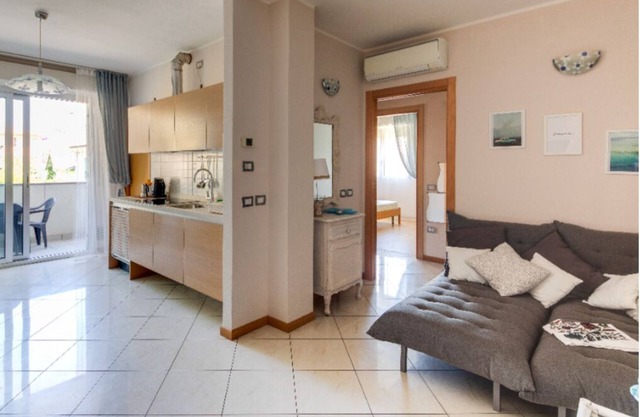 Three-room apartment with sea view All Inclusive in Rivabella di Rimini