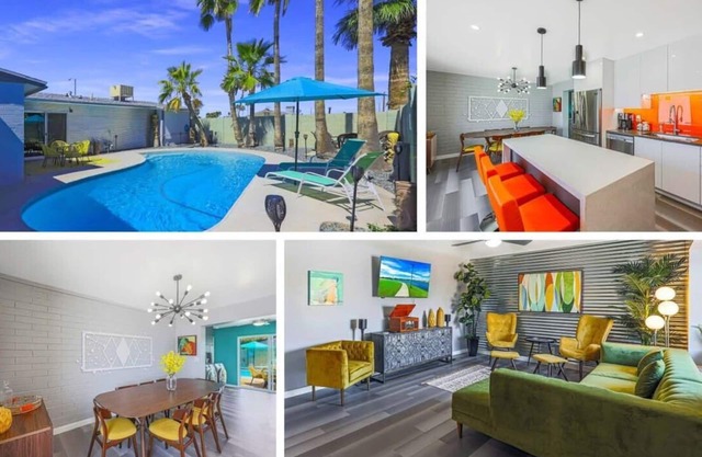 Tiki Velo - Cool Retro House with Heated Pool