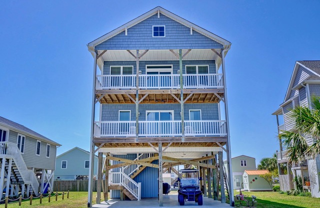 Tip-Sea Turtle- Ocean & Sound views- Golf cart