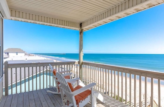 Topsail State of Mind - 4BR Oceanfront Home; Elevator; Covered Porch