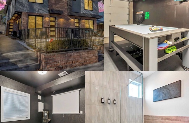 Townhome with Movie and Game Room! Near Cherry Creek Sleeps 10