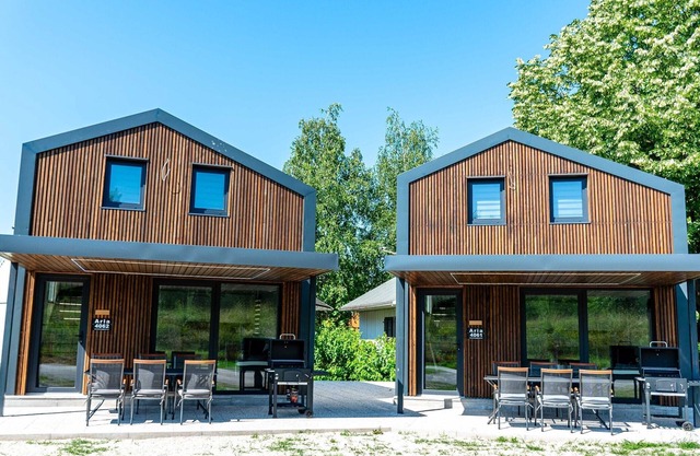 Tranquil Luxe Thermal Escape Mobile Home - Premium Mobile Home with Terrace