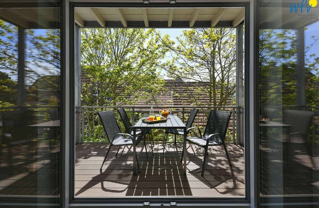Traumidylle auf Wangerooge mit Sonnigem Sübalkon und Eigener Sauna!