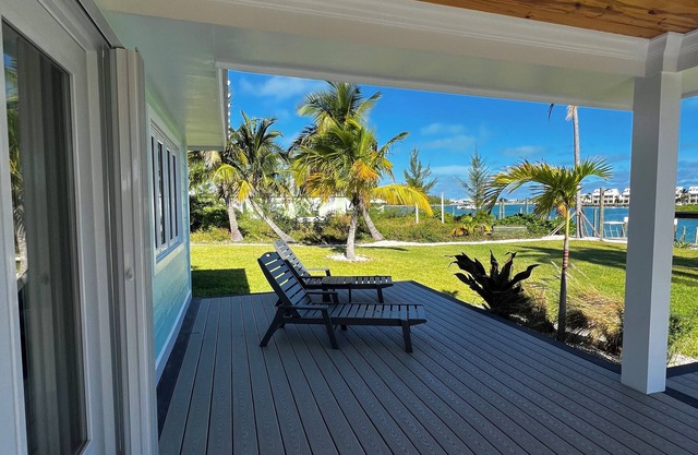 Treasure Times waterfront retreat in Treasure Cay, Bahamas