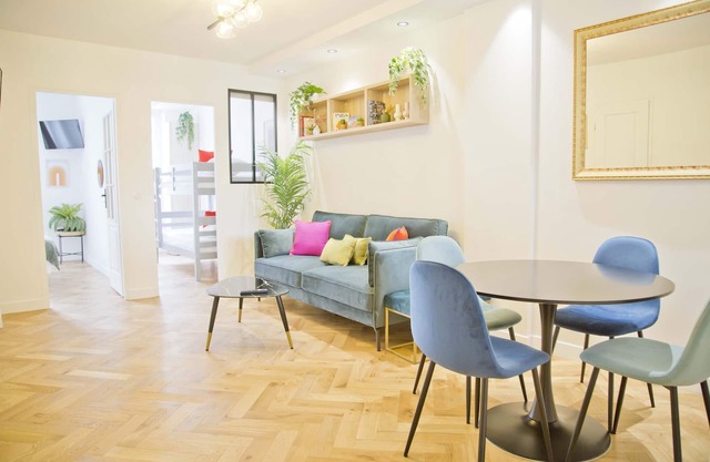 Trendy familly apt in Mouffetard