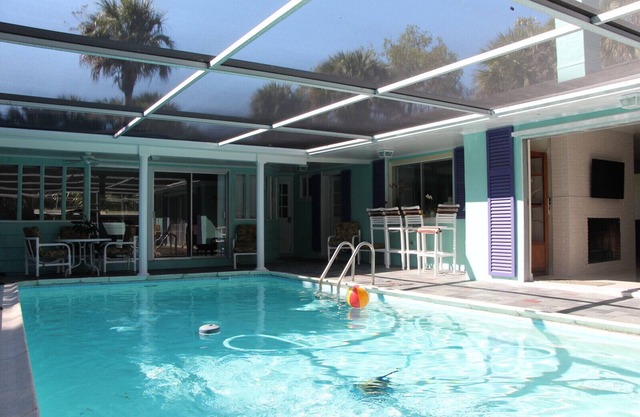 Tropical Home with Heated Pool & Near Beaches
