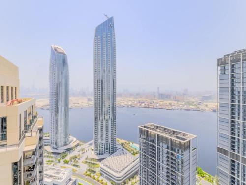 TRPS - Creek Rise Tower, Dubai Creek Harbour - 3BR with Marina View