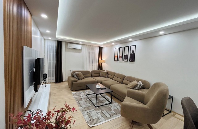 Two-Bedroom Apartment with Balcony in Taksim - No: 12