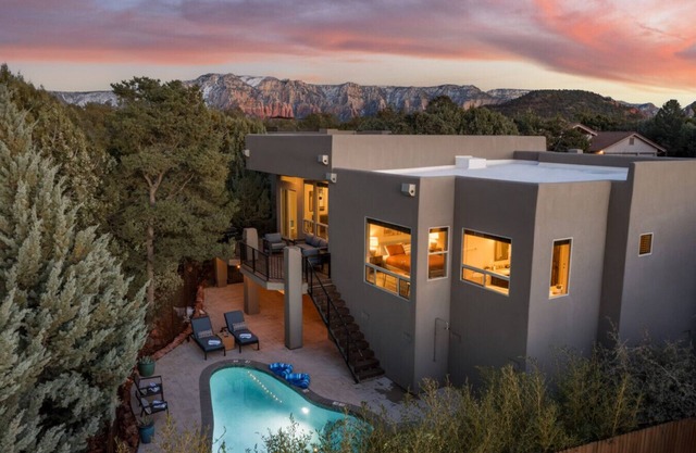 Two Custom Homes with Pool, Spa, Rooftop Deck