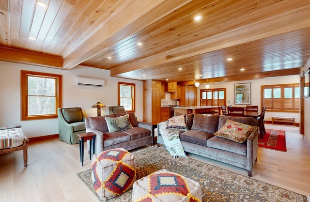 Two homes w/large yard, firepit, decks - close to town & Lake George