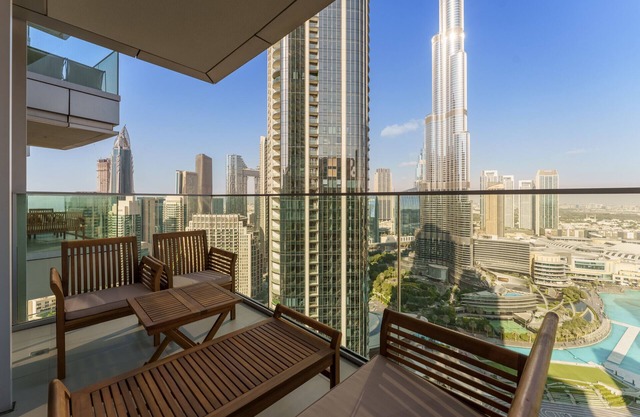 Ultimate Living w/Front-Row Views of Burj Khalifa & Dubai Fountains
