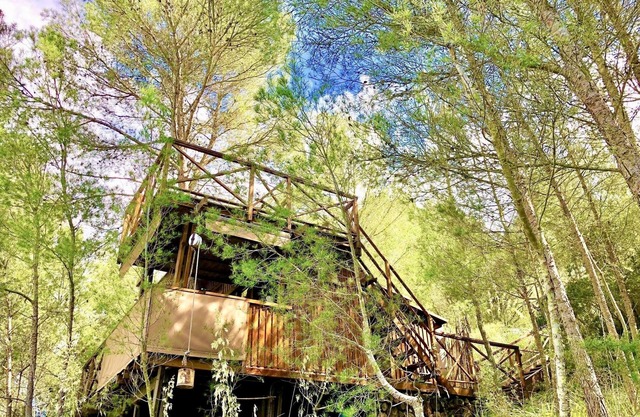 Unique lodge in a fantastic setting and elevated secluded location - an idyll