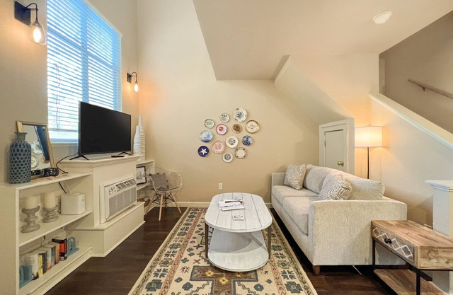 Updated dog-friendly condo with open-layout and central AC - near local trails