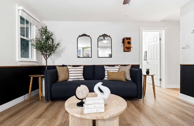 Updated Historic Suite | Queen Bed + Kitchenette