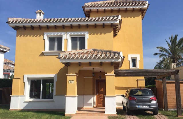 Upgraded 3 b/r villa with private heated pool, table tennis, golf clubs and wii.