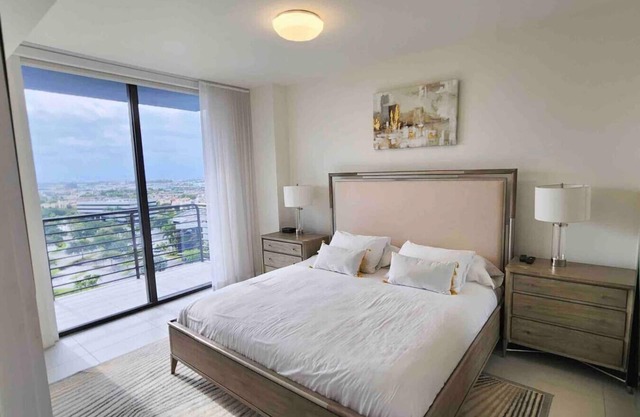 Upscale 2BR Stay | Best Location in Downtown Doral