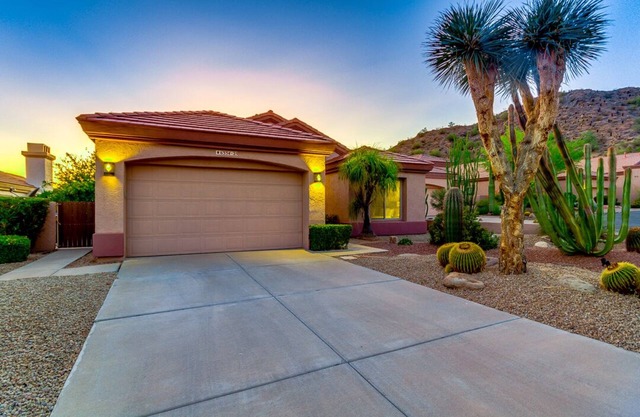 Upscale home with private heated pool and amazing patio