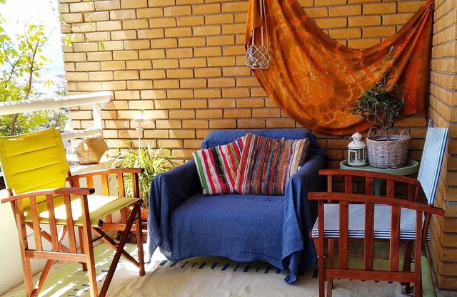 Vana' s penthouse with comfortable relaxing fully furnished balcony