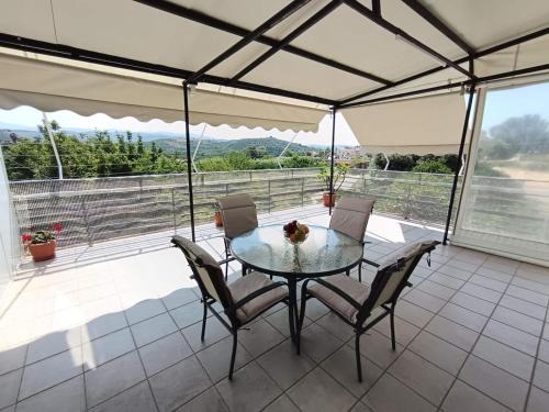 Veranda with endless view