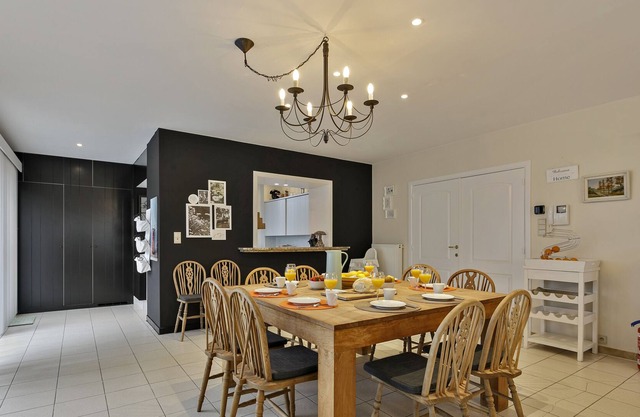 Very spacious duplex apartment near Plopsaland!