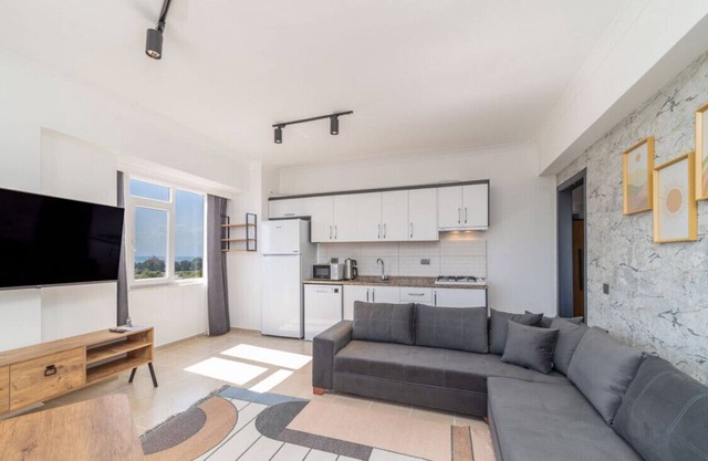 Vibrant Flat Near Lara Beach w/Sea View in Antalya