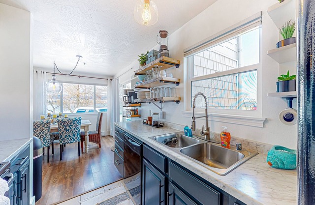 Vibrant retreat with furnished patio - across the street from Flathead Lake
