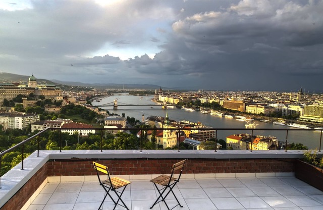 View from Budapest apartment