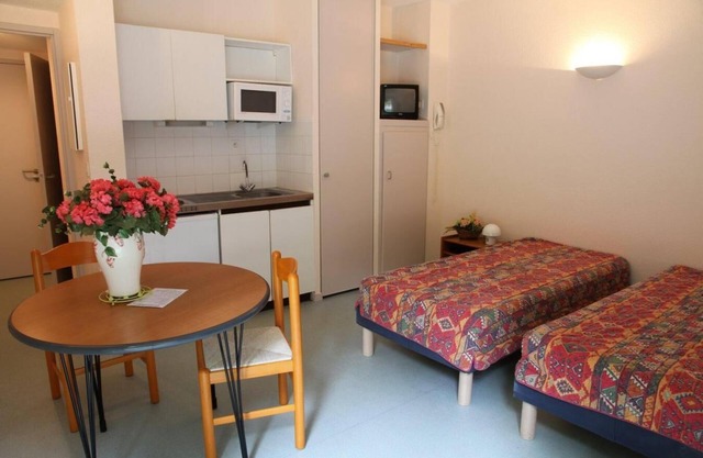 View mountain, fitness, swimming pool, parking, tv, 25m², Guzet