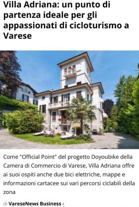 VILLA ADRIANA Varese - camere e appartamenti