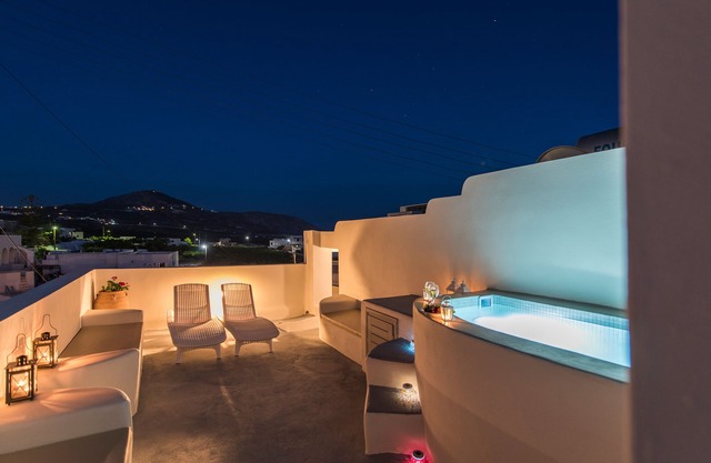 Villa Aegeon Grande with Hot Tub