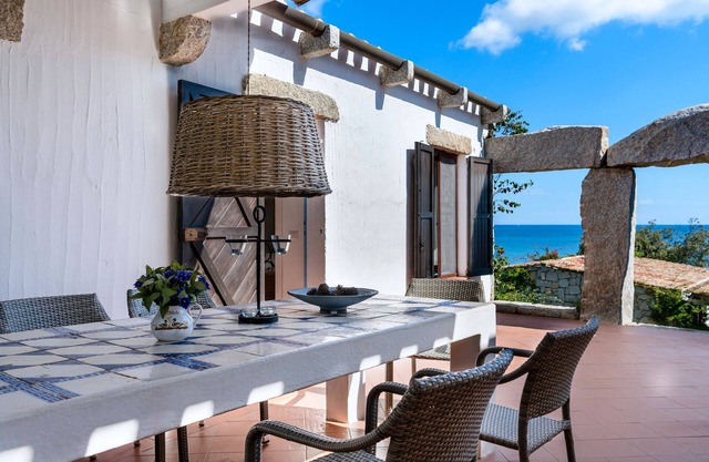 Villa 'Casa 15' with Sea View, Private Terrace and Air Conditioning