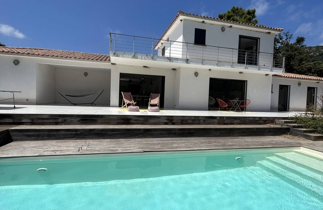 Villa Darchitecte Corse du Sud. Accès Direct Plage de Lavu Santu