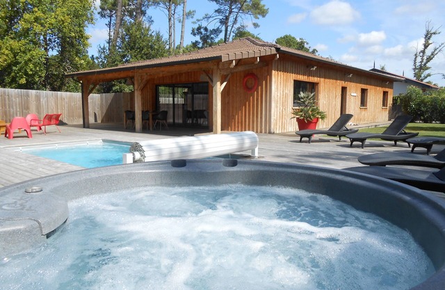 Villa du Bassin 33, Arès, quiet location, SPA, heated pool (from 1/05 to 15/10)